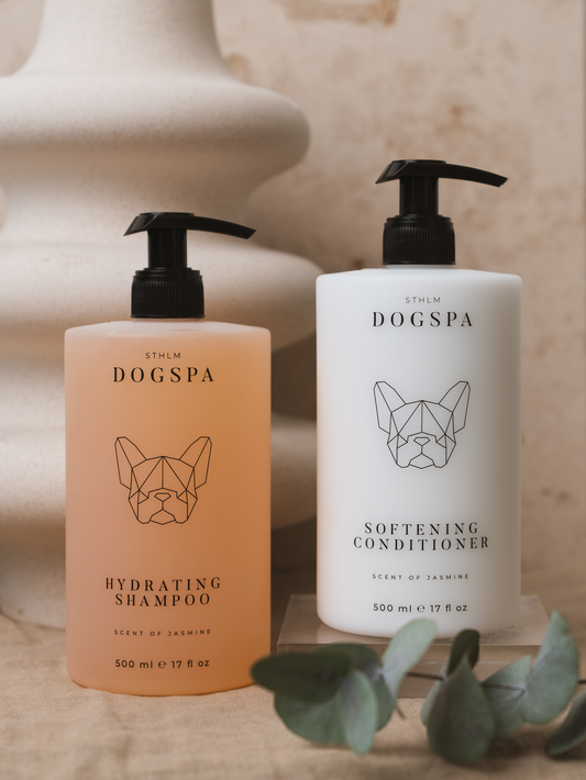dog schampoo and dog conditioner